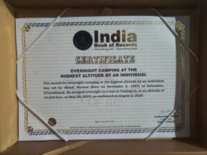 Adventure की नई ऊंचाई पर पहुंचे मो. हारून