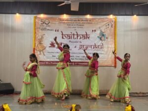 “बैठक” में झलकी शास्त्रीय संगीत और नृत्य की सुरम्य छटा