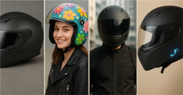 हेलमेट का नया अंदाज़: फैशन, फीचर्स और फुल प्रोटेक्शन