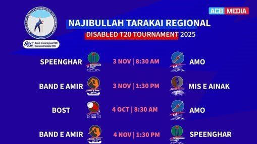 सुपर कोला नजीबुल्लाह तराकई रीजनल PWDs T20 टूर्नामेंट