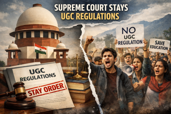 UGC रेगुलेशन पर सुप्रीम कोर्ट की रोक, अगली सुनवाई 19 मार्च को