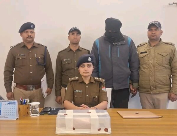 नशे पर प्रहार: ₹3 करोड़ की स्मैक के साथ तस्कर गिरफ्तार