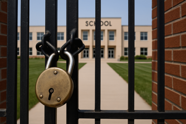 शब-ए-बारात के अवसर पर स्कूल बंद होने का सांकेतिक दृश्य