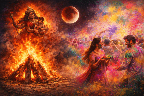 होलिका दहन 2026: 2 मार्च की मध्यरात्रि में दहन, 4 मार्च को रंगों की होली