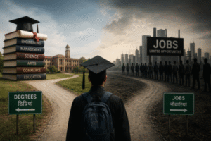Youth Unemployment in India: डिग्री बढ़ीं, नौकरी कम हुई? युवाओं की सबसे बड़ी चिंता Youth Unemployment in India: डिग्री बढ़ीं, नौकरी कम हुई? युवाओं की सबसे बड़ी चिंता