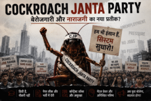 Cockroach Janta Party: बेरोजगारी और नाराज़गी का नया प्रतीक? Cockroach Janta Party: बेरोजगारी और नाराज़गी का नया प्रतीक?
