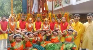 सांस्कृतिक प्रस्तुतियों ने सभी का मन मोहा