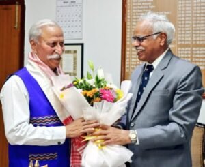 राज्यपाल से मुलाकात, सड़क सुरक्षा पर जागरूकता का संदेश