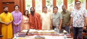 हरिद्वार और ऋषिकेश में संतों के सान्निध्य में पहुंची फिल्म ‘Krishnavataram Part 1 – The Heart’ की टीम