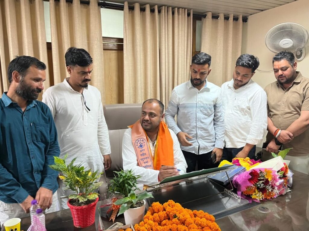 पारस गोयल ने जीएमवीएन निदेशक के रूप में संभाला कार्यभार