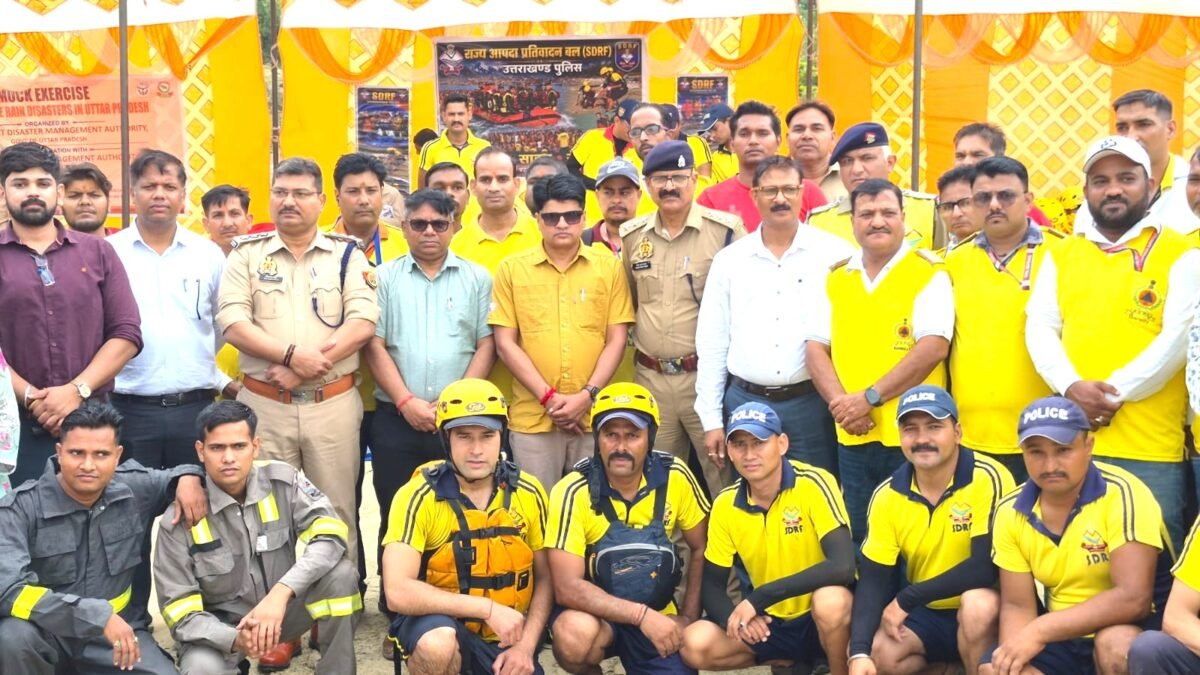 UP-Uttarakhand Joint Mock Drill: रामगंगा में फ्लड रेस्क्यू अभ्यास