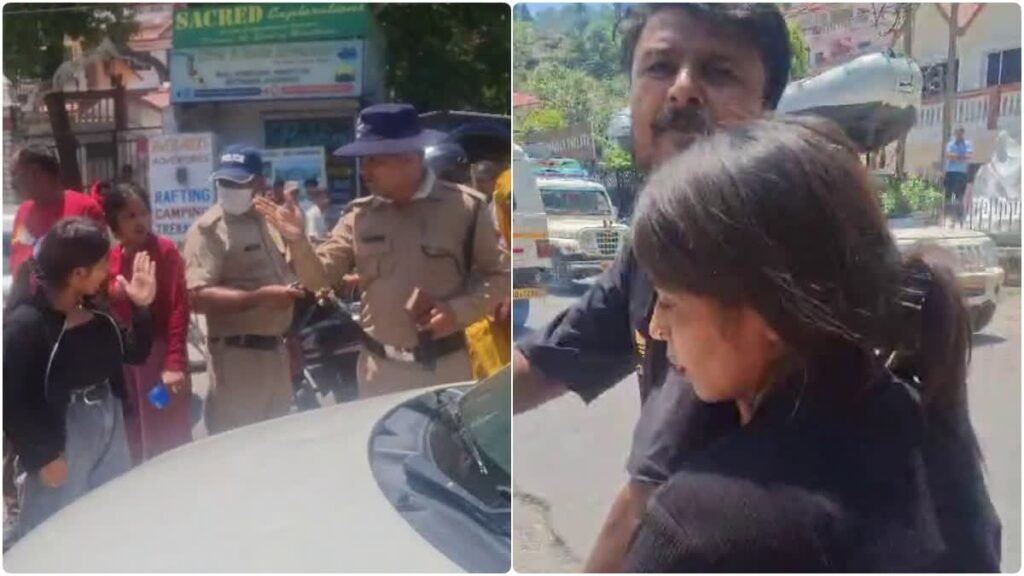 ऋषिकेश में हरियाणा की युवतियों का हुड़दंग