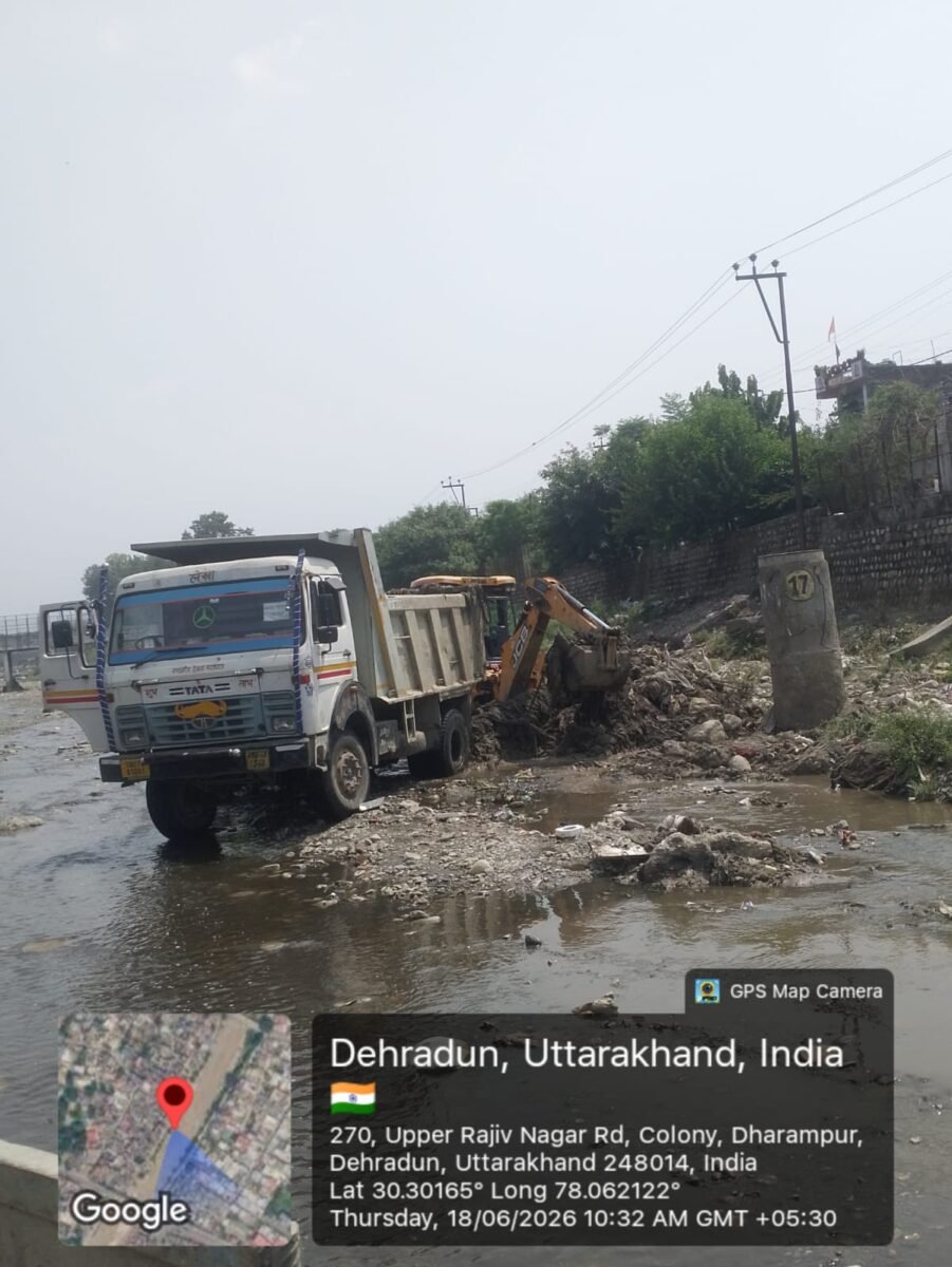 रिस्पना नदी पुनर्जीवन अभियान: 2 दिन में 433 टन कचरा साफ