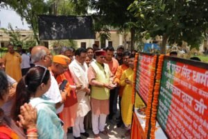 समाज कल्याण मंत्री ने किया 1.14 करोड़ से अधिक योजनाओ का भुमि पूज, शीघ्र होगा 28.06 करोड से सम्पूर्ण इन्द्रेश नगर वार्ड की सीवर लाइनो का कायाकल्प WhatsApp Image 2026-06-23 at 15.28.00