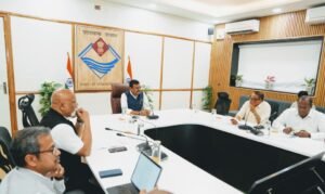 सचिवालय में नाबार्ड की उच्च स्तरीय समिति की बैठक सम्पन्न, आरआईडीएफ के तहत अधिक से अधिक प्रोजेक्ट शामिल किए जाने के निर्देश CS Photo 03 dt. 06 July, 2026