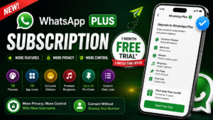 WhatsApp Plus Subscription free trial with new Username feature update