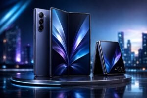 Samsung Galaxy Z Fold 8 Series: AI और दमदार हार्डवेयर के साथ Samsung ने पेश किए तीन नए फोल्डेबल स्मार्टफोन Samsung Galaxy Z Fold 8 Series लॉन्च के दौरान प्रदर्शित नए फोल्डेबल स्मार्टफोन