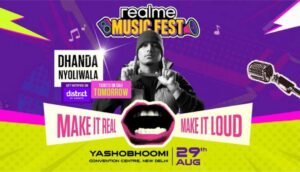 999 से शुरू होने वाले अर्ली बर्ड टिकट्स के साथ realme Music Fest 2026 ने Dhanda Nyoliwala को पहले कलाकार के रूप में घोषित किया WhatsApp Image 2026-07-14 at 16.48.01