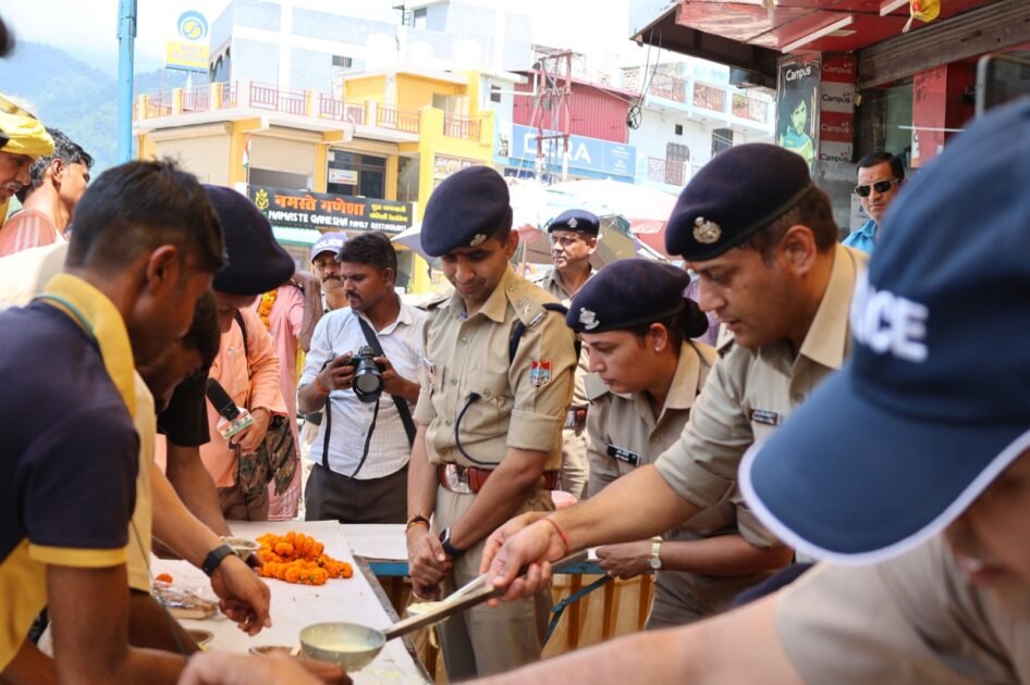 कावड़ मेले को सकुशल रूप से संपन्न कराने के लिए खुद मैदान में उतरे एसएसपी दून