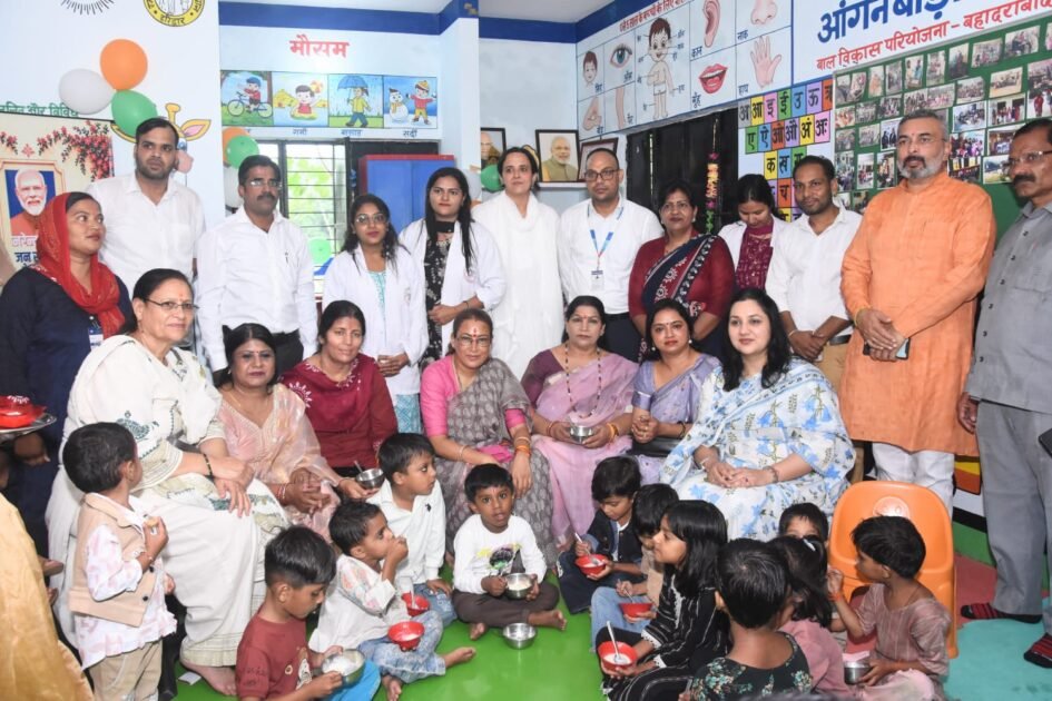 आंगनबाड़ी केंद्र है बच्चों के भविष्य की बुनियाद रखने का प्रथम आयाम: रेखा आर्या