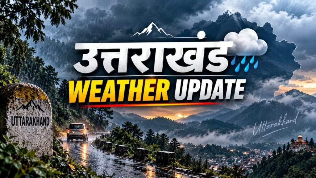 उत्तराखंड में फिर बदलेगा मौसम का मिजाज, 17-18 सितंबर को बारिश के आसार