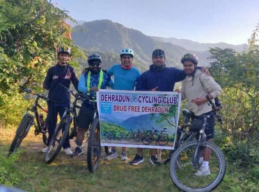 देहरादून में ‘ड्रग फ्री’ साइकिल राइड, युवाओं को दिया नशामुक्ति का संदेश