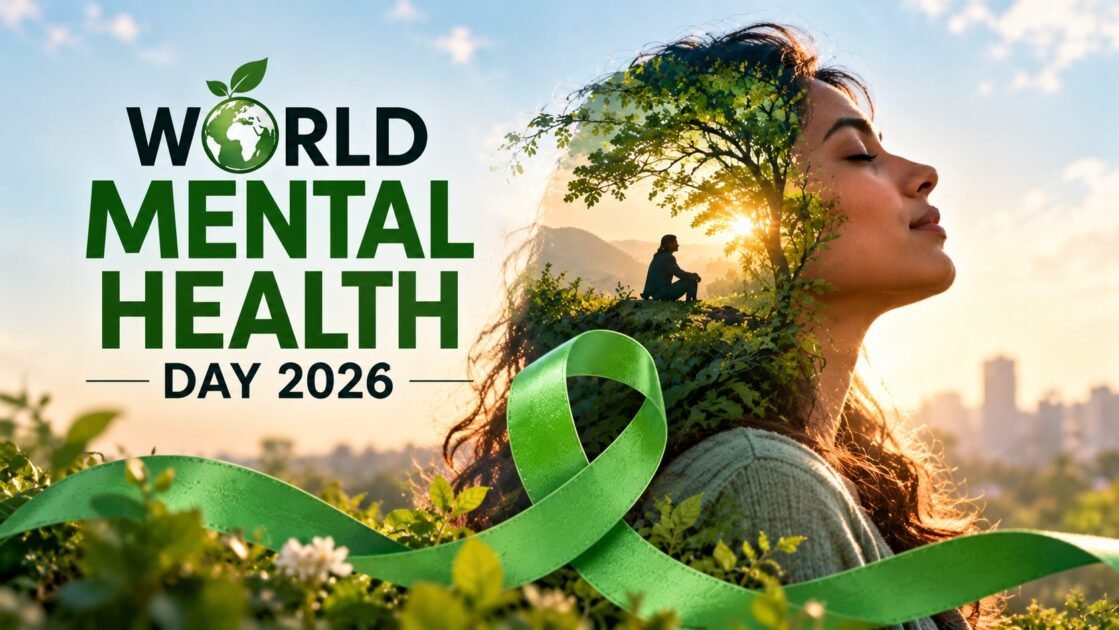 विश्व मानसिक स्वास्थ्य दिवस आज: ‘सच्ची आवाजें, सच्चा बदलाव’ है 2026 की थीम, लोगों के अनुभवों को मिलेगी अहमियत